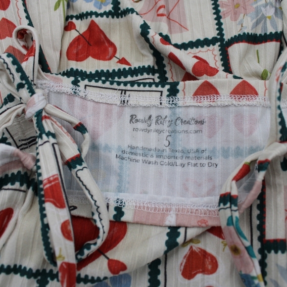 Girls Size 5 Handmade 2-Piece Outfit Sets Bundle (3 Sets) – Rowdy Riley Creation - Picture 10 of 10